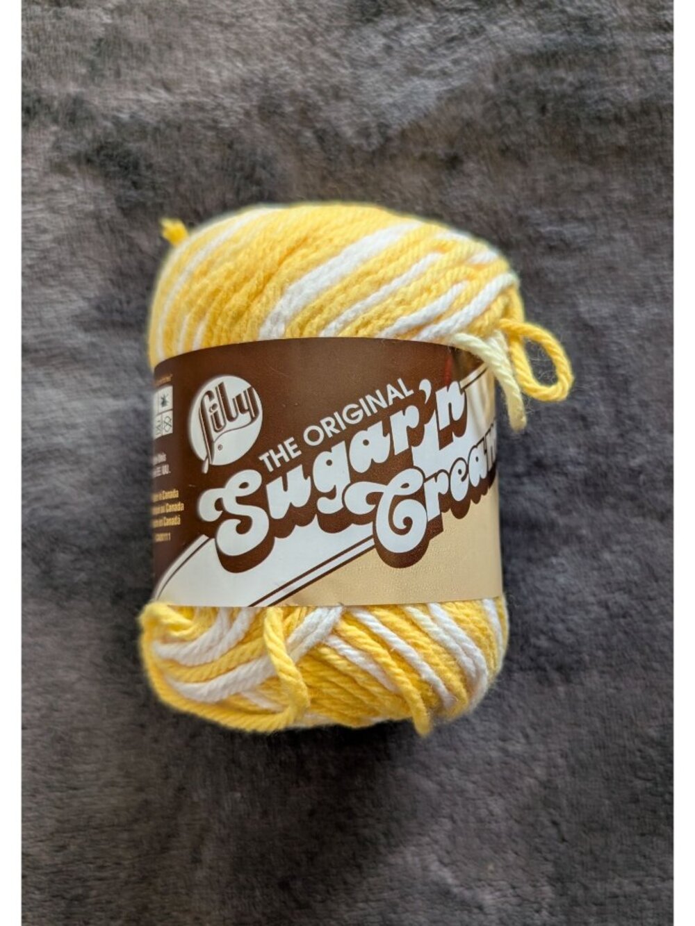 Lily Sugar 'N Cream 100% Cotton Worsted Weight Yarn 2oz, 95yrds - Daisy Ombre